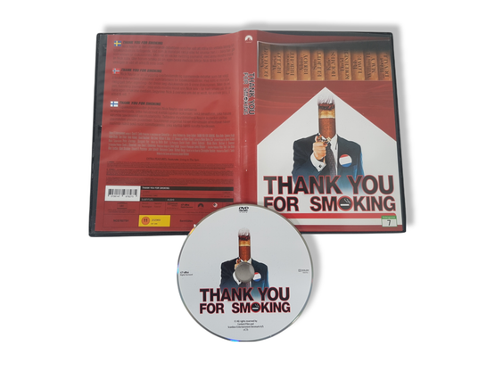 DVD -elokuva (Thank You For Smoking) K12