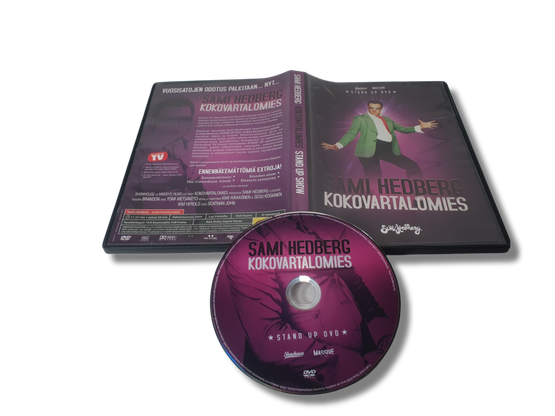 DVD -elokuva (Sami Hedberg - Kokovartalomies) S