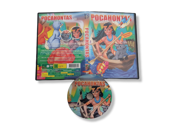 DVD -elokuva (Pocahontas intiaanityttö) S