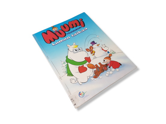 Lasten kierrätyskirja / sarjakuva-albumi (Muumi - Talvialbumi - Lumen taikaa)
