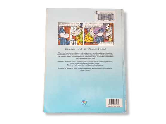 Lasten kierrätyskirja / sarjakuva-albumi (Muumi - Talvialbumi - Huimia hetkiä Muumilaaksossa)