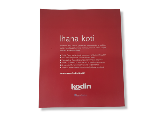 Kirja (Kodin kuvalehti - 76 sivua ideoita! Ihana koti)