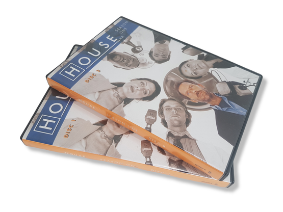 DVD -televisiosarja (House - 1. tuotantokausi - Levyt 1 - 2) K18