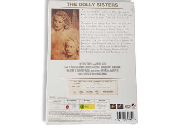 DVD -elokuva (The Dolly Sisters - 20th Century Classics) S
