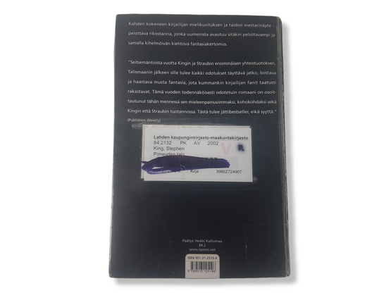 Kierrätyskirja (Stephen King - Peter Straub Pimeyden talo)