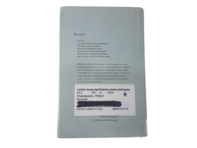 Kierrätyskirja (William Shakespeare - Macbeth)