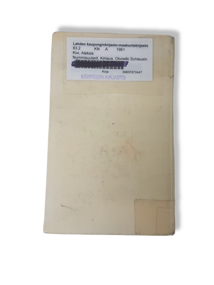 Kierrätyskirja / näytelmä (Aleksis Kivi - Nummisuutarit, Kihlaus, Olviretki Schleusingenissä, Selman juonet, Koto ja kahleet, Eriika, Vuoripeikot)