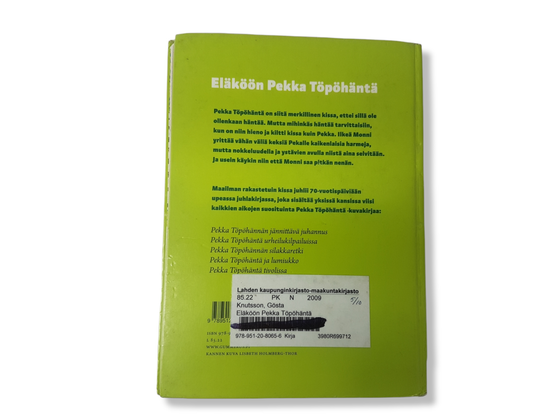 Lasten kierrätyskirja (Göstä Knutsson - Eläköön Pekka Töpöhäntä - Juhlakirja - Pekka Töpöhäntä 70 vuotta)