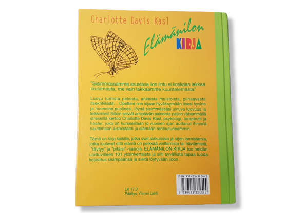 Kirja (Charlotte Davis Kasl - Elämänilon kirja - 101 tapaa iloita arkipäivästä)