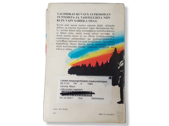 Kierrätyskirja (Mauri Sariola - Jarkosodan kapteeni)