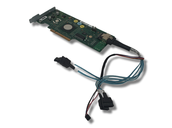 SAS -serverikortti ja kaapeli (Fujitsu ICT-1607)