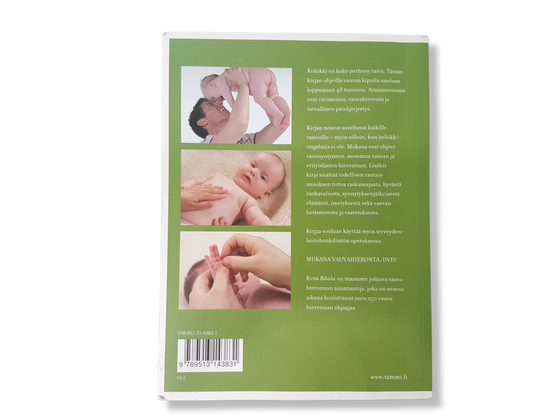 Kirja (Kirsti Rikala - Koliikkiops - Vauvan vatsa kuntoon hieronnalla ja ruokavaliolla + DVD-liite)