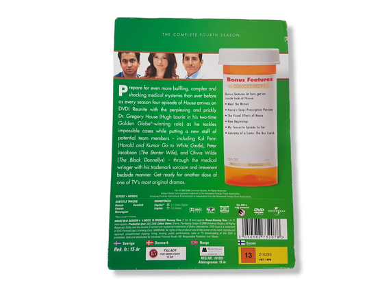 DVD -televisiosarja (House - 4. tuotantokausi) K12