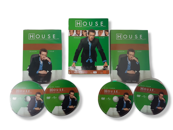 DVD -televisiosarja (House - 4. tuotantokausi) K12