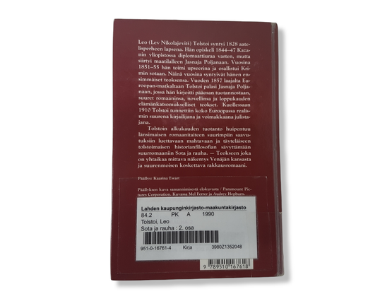 Kierrätyskirja (Leo Tolstoi - Sota ja rauha II)