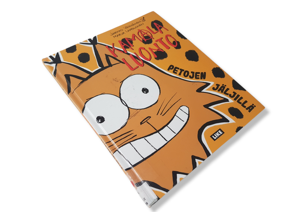 Kierrätyssarjakuva (Jarkko Vehviläinen, Marja Lappalainen - Kamala luonto - Petojen jäljillä) 