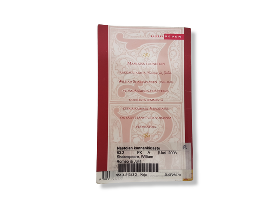 Kierrätyskirja (William Shakespeare - Romea ja Julia)