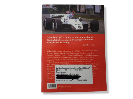 Kierrätyskirja (Lasse Erola - Keke Rosbergin elämä ja ajot)
