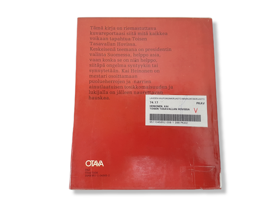 Kierrätyskirja (Kai Heinonen - Toisen tasavallan hovissa)