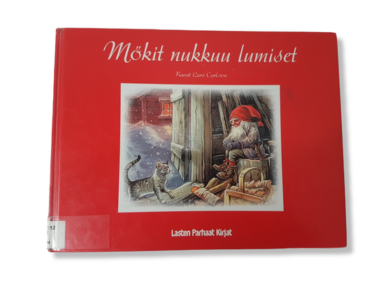 Kierrätyskirja / nuottikirja, mukana CD-levy (Mökit nukkuu lumiset - Kuvat Lars Carlson)