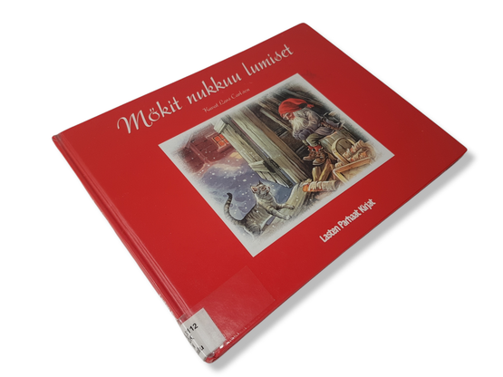 Kierrätyskirja / nuottikirja, mukana CD-levy (Mökit nukkuu lumiset - Kuvat Lars Carlson)