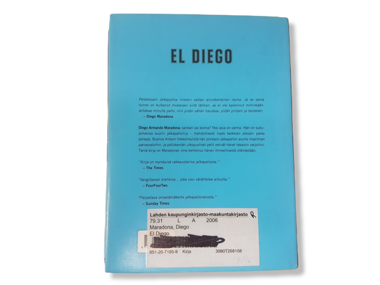 Kierrätyskirja (Diego Maradona - El Diego)