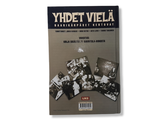 Kirja (Yhdet vielä - Baarikärpäset kertovat)