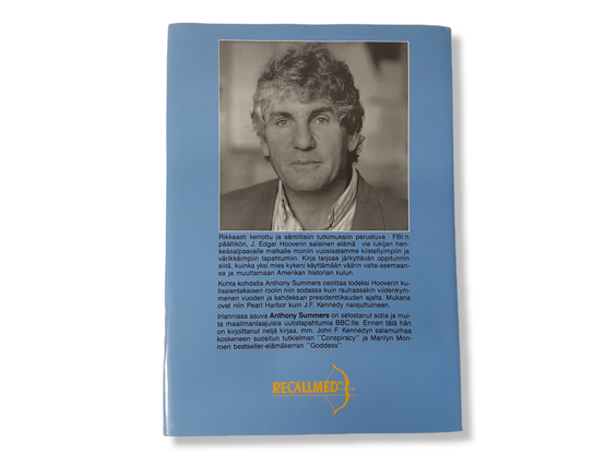 Kirja (Anthony Summers - J. Edgar Hoover - FBI:n päällikön salainen elämä)