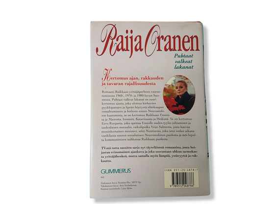 Kirja (Raija Oranen - Puhtaat valkeat lakanat)