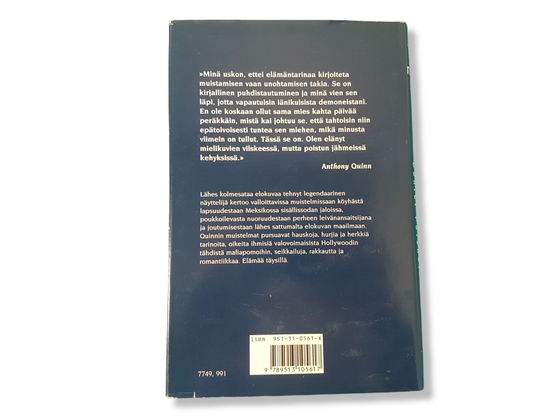 Kirja (Anthony Quinn - Yhden miehen tango)