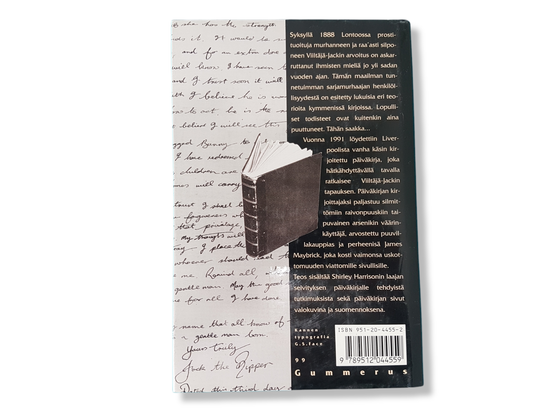 Kirja (Shirley Harrison - Viiltäjä-Jackin päiväkirja & kuinka se löydettiin, kuinka sitä tutkittiin ja kuinka se todettiin aidoksi)