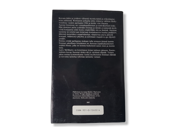 Kirja (Larry McMurtry - Hellyyden ehdoilla)