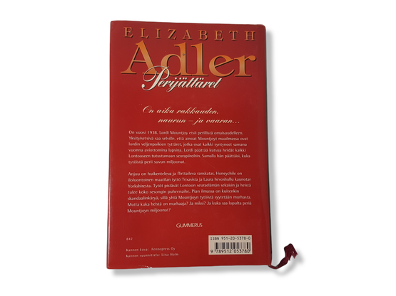 Kirja (Elizabeth Adler - Perijättäret)