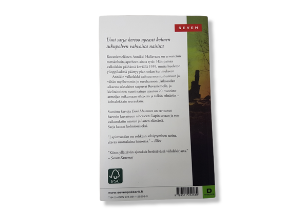 Kirja (Enni Mustonen - Lapinvuokko - Pohjatuulen tarinoita)