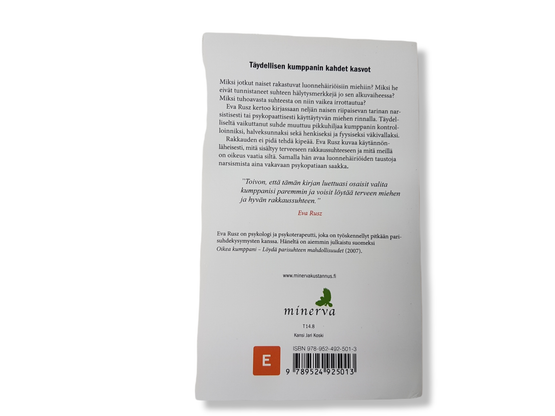 Kirja (Eva Rusz - Vaarallinen rakkaus - Parisuhteessa narsistin kanssa) 