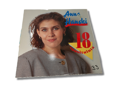 LP -levy (Anna Hanski - 18 suosituinta)