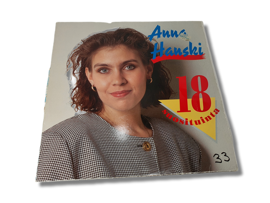LP -levy (Anna Hanski - 18 suosituinta)