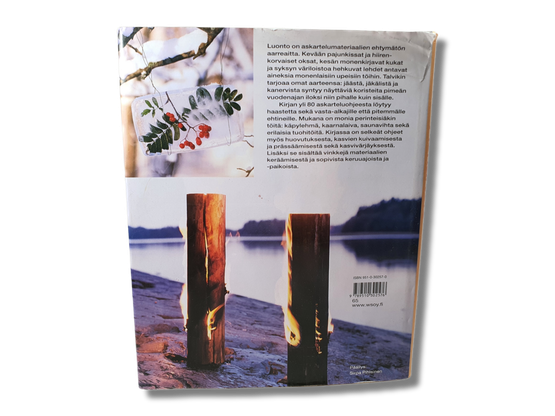 Kirja (Askartele kaunista kotiiin luonnon materiaaleista - Maija Paavilainen)
