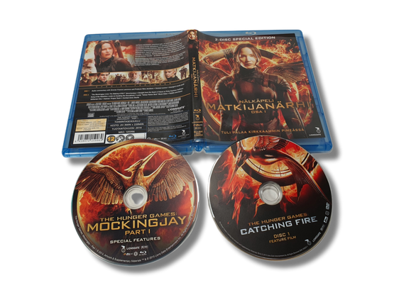 Blu-ray -elokuva (Nälkäpeli - Matkijanärhi Osa 1) K12