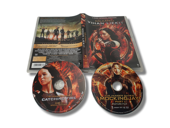 DVD -elokuva (Nälkäpeli - Vihan Liekit) K12