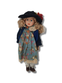 Posliinipäinen nukke (38 cm)