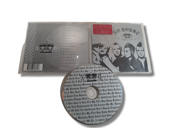 CD -levy (No Doubt - The Singles 1992-2003)