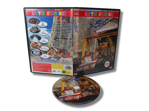 Lasten DVD -elokuva (Elias peini pelastuslaiva - Elias ja Jätti) S