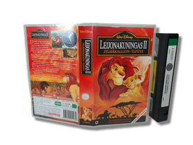 Lasten VHS -elokuva (Leijonakuningas II - Jylhäkallion Ylpeys) S