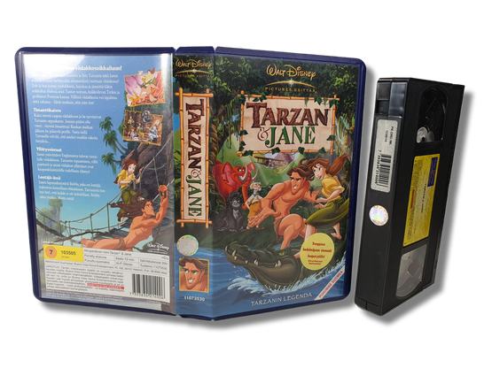 Lasten VHS -elokuva (Tarzan & Jane) S
