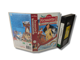 Lasten VHS -elokuva (Pocahontas II - Matka Uuteen Maailmaan) S