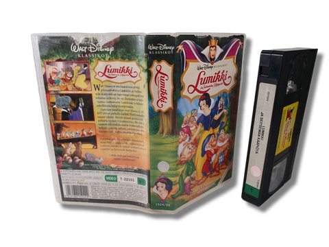 Lasten VHS -elokuva (Lumikki ja Seitsemän Kääpiötä) S
