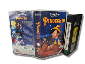 Lasten VHS -elokuva (Pinocchio) S