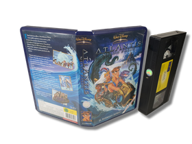 Lasten VHS -elokuva (Atlantis - Milon Paluu) K7