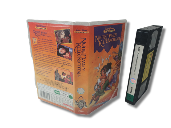 Lasten VHS -elokuva (Notre Damen Kellonsoittaja) S